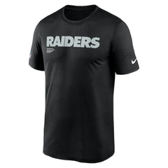 Las Vegas Raiders Sideline Legend Dri-FIT T-Shirt Black - Nike