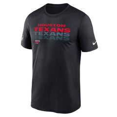 Houston Texans Sideline Legend Dri-FIT T-Shirt Navy - Nike