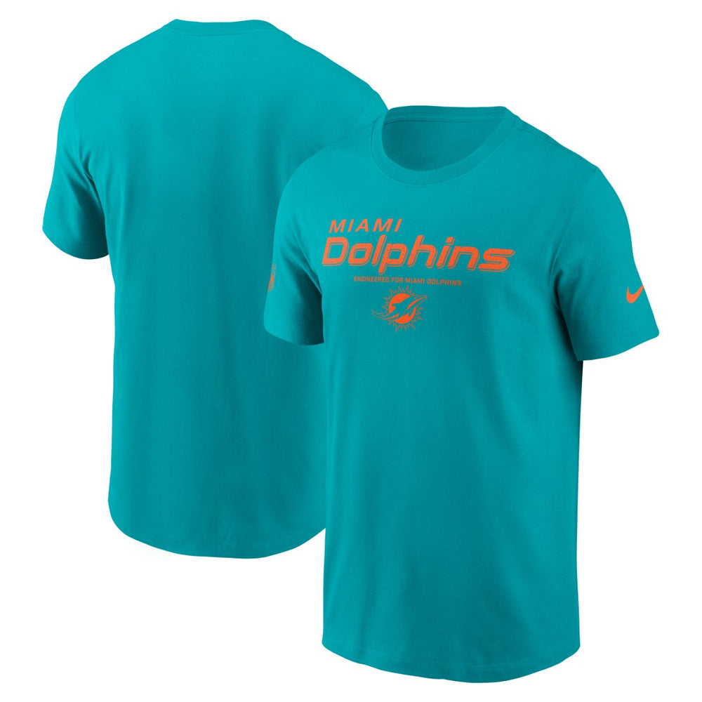 Miami Dolphins Sideline Dri-FIT T-Shirt Aqua - Nike