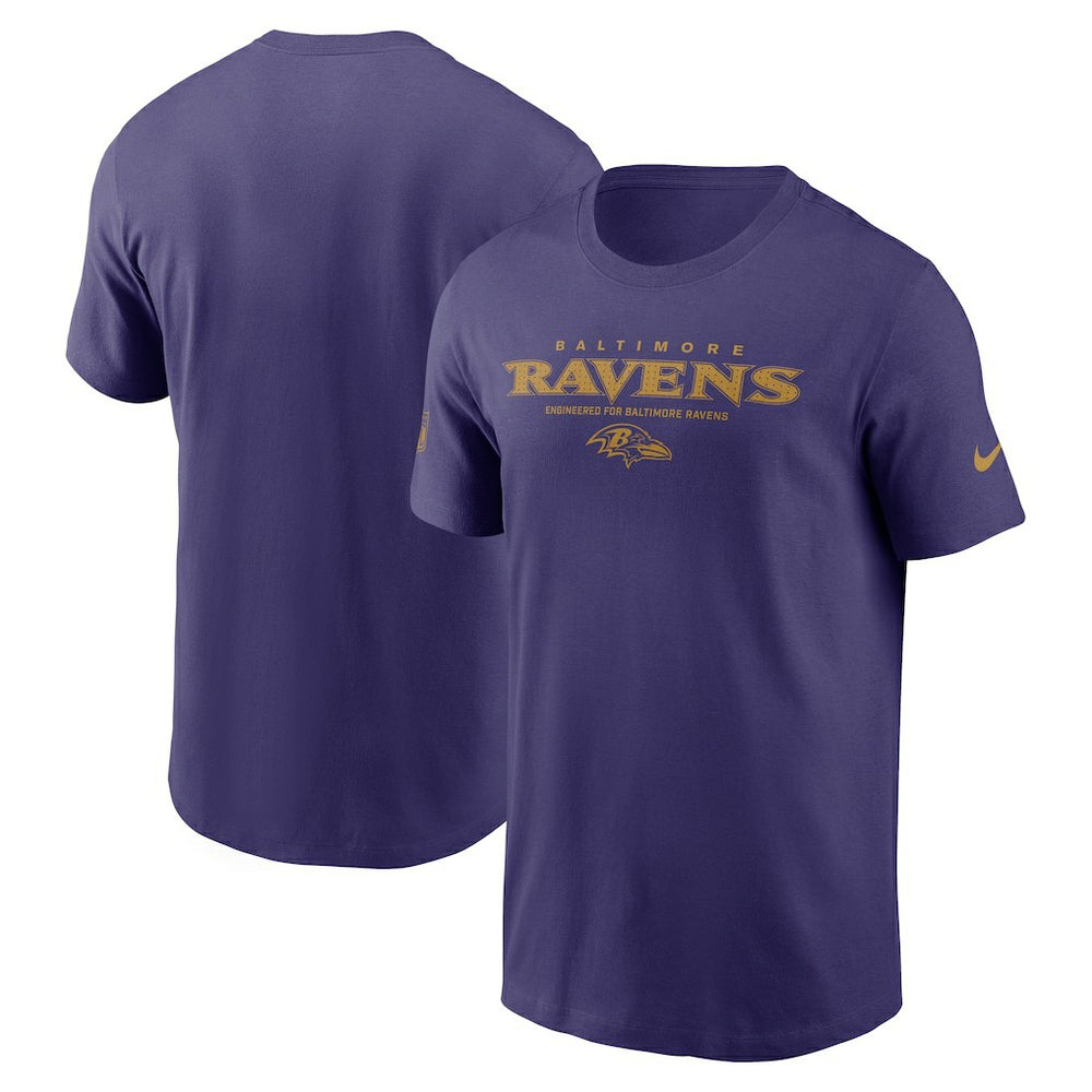 Baltimore Ravens Sideline Dri-FIT T-Shirt Purple - Nike