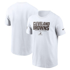 Cleveland Browns Sideline Dri-FIT T-Shirt White - Nike