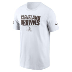 Cleveland Browns Sideline Dri-FIT T-Shirt White - Nike
