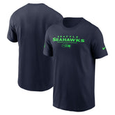 Seattle Seahawks Sideline Dri-FIT T-Shirt College Navy - Nike