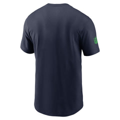 Seattle Seahawks Sideline Dri-FIT T-Shirt College Navy - Nike