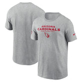 Arizona Cardinals Sideline Dri-FIT T-Shirt Heather Gray - Nike