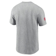 Arizona Cardinals Sideline Dri-FIT T-Shirt Heather Gray - Nike