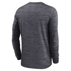 Carolina Panthers Sideline Velocity Performance Long Sleeve T-Shirt - Black - Nike
