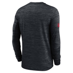 Houston Texans Sideline Velocity Performance Long Sleeve T-Shirt - Navy - Nike