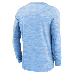 Los Angeles Chargers Sideline Velocity Performance Long Sleeve T-Shirt - Powder Blue - Nike