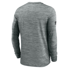 Las Vegas Raiders Sideline Velocity Performance Long Sleeve T-Shirt - Gray - Nike