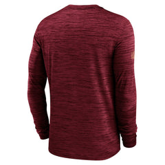 San Francisco 49ers Sideline Velocity Performance Long Sleeve T-Shirt - Scarlet - Nike