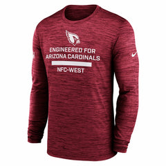 Arizona Cardinals Sideline Velocity Performance Long Sleeve T-Shirt - Cardinal - Nike