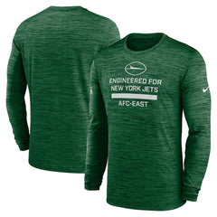 New York Jets Sideline Velocity Performance Long Sleeve T-Shirt - Green - Nike