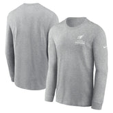 Arizona Cardinals Sideline Dri-FIT Long Sleeve T-Shirt Heather Gray - Nike