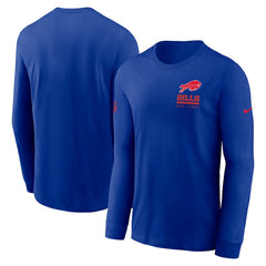 Buffalo Bills Sideline Dri-FIT Long Sleeve T-Shirt Royal - Nike