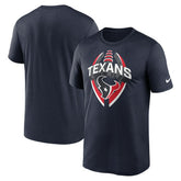 Houston Texans Legend Icon Performance T-Shirt Navy - Nike
