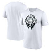 Las Vegas Raiders Legend Icon Performance T-Shirt White - Nike