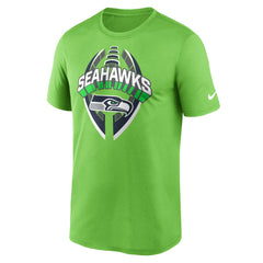 Seattle Seahawks Legend Icon Performance T-Shirt Neon Green - Nike