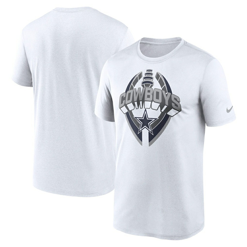 Dallas Cowboys Legend Icon Performance T-Shirt White - Nike