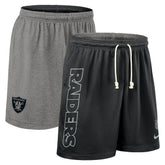 Las Vegas Raiders Sideline Reversible Dri-FIT Shorts Black - Nike