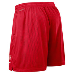 Kansas City Chiefs Sideline Reversible Dri-FIT Shorts Red - Nike