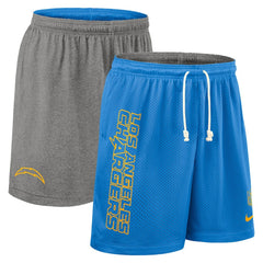 Los Angeles Chargers Sideline Reversible Dri-FIT Shorts Powder Blue - Nike