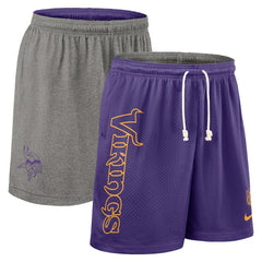 Minnesota Vikings Sideline Reversible Dri-FIT Shorts Purple - Nike