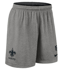 New Orleans Saints Sideline Reversible Dri-FIT Shorts Black - Nike