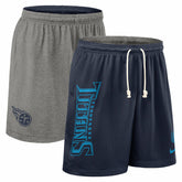 Tennessee Titans Sideline Reversible Dri-FIT Shorts Navy - Nike