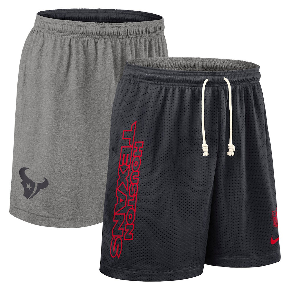 Houston Texans Sideline Reversible Dri-FIT Shorts Navy - Nike