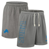 Detroit Lions Sideline Reversible Dri-FIT Shorts Gray - Nike