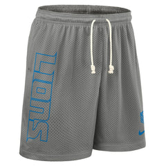 Detroit Lions Sideline Reversible Dri-FIT Shorts Gray - Nike