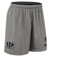 Cincinnati Bengals Sideline Reversible Dri-FIT Shorts Black - Nike
