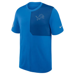 Detroit Lions Sideline UV Dri-Fit Coach Shirt Blue - Nike