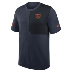 Chicago Bears Sideline UV Dri-Fit Coach Shirt Navy - Nike