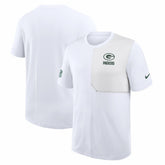 Green Bay Packers Sideline UV Dri-Fit Coach Shirt White - Nike