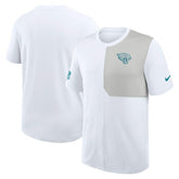 Jacksonville Jaguars Sideline UV Dri-Fit Coach Shirt White - Nike
