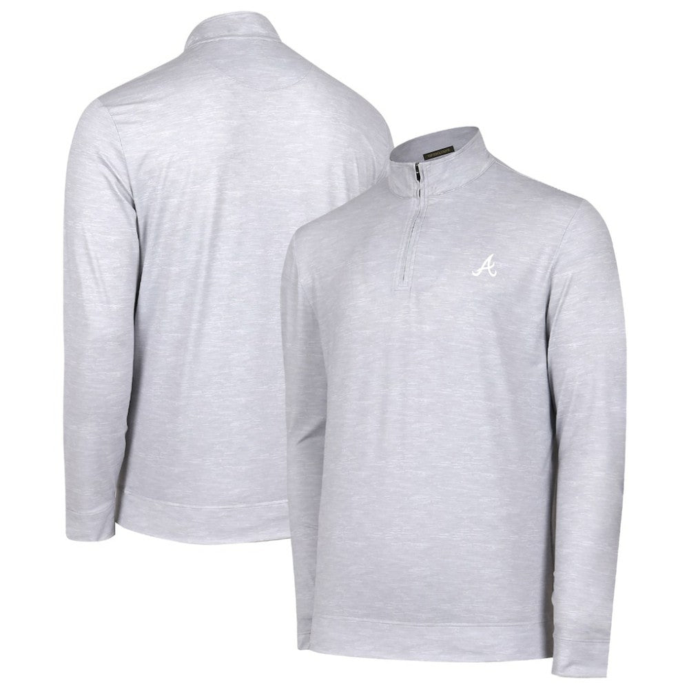 Atlanta Braves Sublime Tri-Blend Quarter-Zip Jacket Near Me