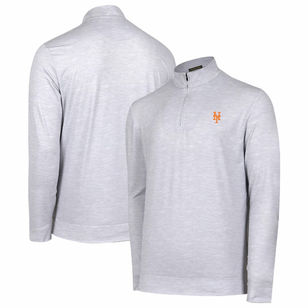 New York Mets Sublime Tri-Blend Quarter-Zip Jacket Lifestyle