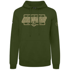 Vegas Golden Knights Levelwear Podium Pullover Hoodie Olive