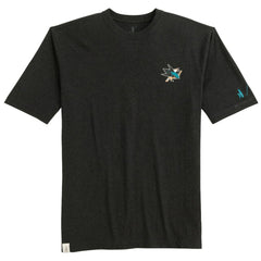 San Jose Sharks - johnnie-O Heathered Spencer T-Shirt Charcoal