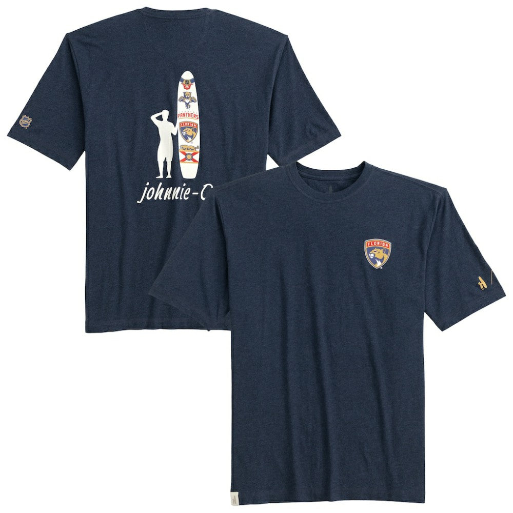 Florida Panthers - johnnie-O Heathered Spencer T-Shirt Navy