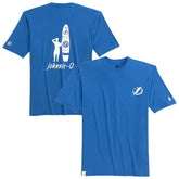 Tampa Bay Lightning - johnnie-O Heathered Spencer T-Shirt Blue