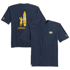 Nashville Predators - johnnie-O Heathered Spencer T-Shirt Navy