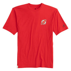 New Jersey Devils - johnnie-O Heathered Spencer T-Shirt Red