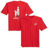 Carolina Hurricanes - johnnie-O Heathered Spencer T-Shirt Red
