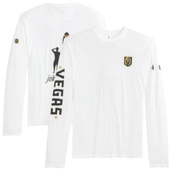 Vegas Golden Knights johnnie-O Adam Long Sleeve T-Shirt White