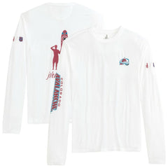Colorado Avalanche - johnnie-O Adam Long Sleeve T-Shirt White