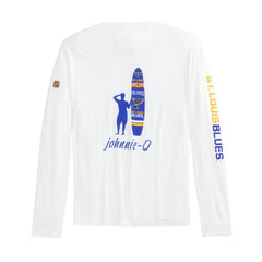 St. Louis Blues - johnnie-O Adam Long Sleeve T-Shirt White