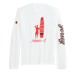 New Jersey Devils - johnnie-O Adam Long Sleeve T-Shirt White